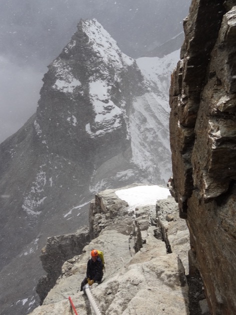 Alpinisme Arête du Lion (Cervin), Vincent Glauzy, Guide de Haute montagne