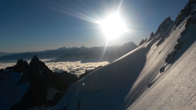 Alpinisme Aiguille du Chardonnet (Mont-Blanc), Vincent Glauzy, Guide de Haute montagne