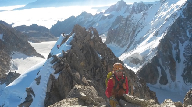 Alpinisme Aiguille du Chardonnet (Mont-Blanc), Vincent Glauzy, Guide de Haute montagne